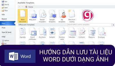 Hướng dẫn cách chuyển file Word sang file ảnh (.JPG, .PNG)